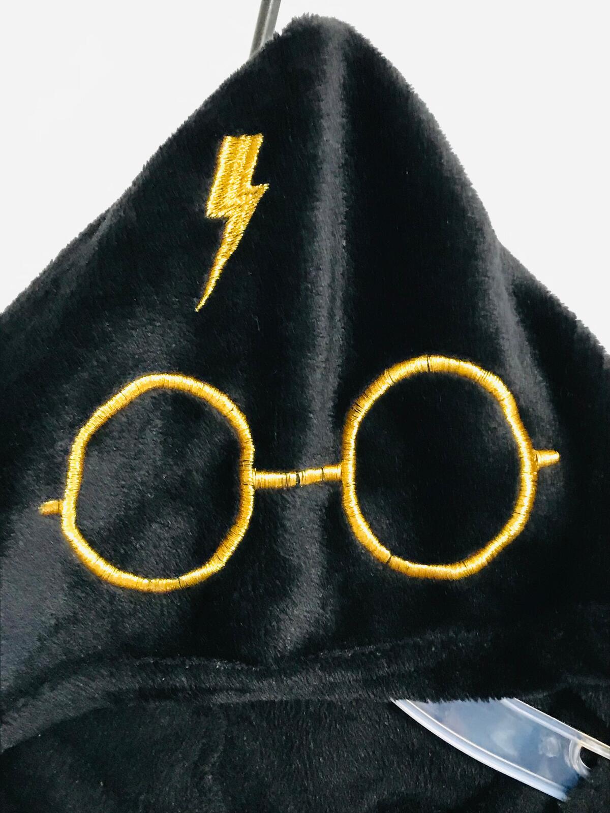 Harry Potter Hogwarts One Piece Pajamas Costume Tie Adult XL