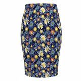 NEW Lularoe Blue Floral Skirt Ladies XS