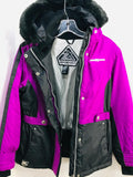 ZeroXposure Ski Coat Purple Black Girls 10/12
