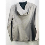 32 Degrees Cool Windbreaker Jacket Full Zip Gray Ladies Sm