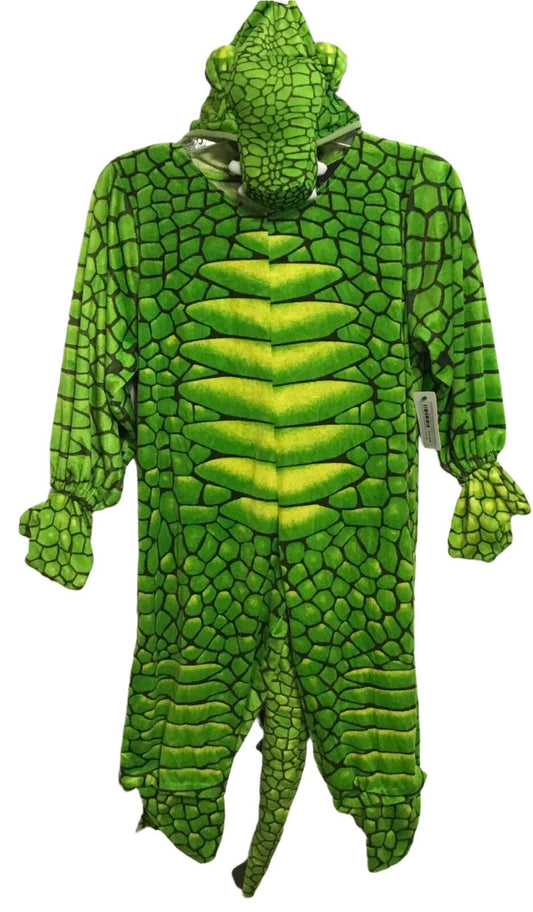 Green Crocodile Costume Kids Size 2-4 Unisex