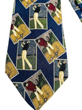 Jacob Roberts Ltd. Vintage Golf Scene Necktie Men's One Size