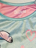 Disney Lilo and stitch summer girls nightgown, cool touch, pink and teal girls 10