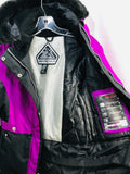 ZeroXposure Ski Coat Purple Black Girls 10/12
