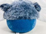 Squishmallows 12" Dani Navy Blue Bigfoot LT WEAR Freshly Laundered