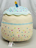 Squishmallows  14" Happy Birthday Cupcake Stain Freshly Laundered