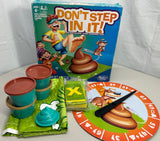 2017 Don't Step In It! Family Board Game by Goliath - Complete with Blindfold