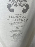 Can't Buy Me Love Graphic Tee White LT STAINING Mens XS