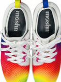 Moshn Rhythm Rainbow Gradient Lace-Up Sneakers Women’s 8.5