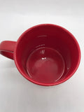 2015 Starbucks 14 oz Red Christmas Ornament Pattern Ceramic Coffee Mug