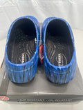 Easy Works Navy Ripple Kris Slip-Resistant Clogs Size 10 M