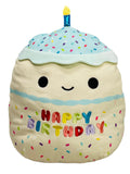 Squishmallows  14" Happy Birthday Cupcake Stain Freshly Laundered