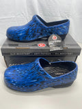Easy Works Navy Ripple Kris Slip-Resistant Clogs Size 10 M