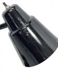 Flexible Gooseneck 14" Black Desk Lamp w/ Weighted Base & Plastic Shade TESTED
