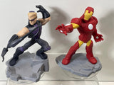 Marvel Avengers Disney Infinity 2.0 Figures - Iron Man, Thor, Black Widow, Hawk