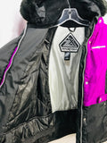 ZeroXposure Ski Coat Purple Black Girls 10/12