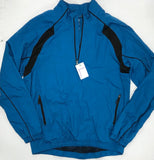 adidas Blue Lightweight Pullover Windbreaker Jacket Men L