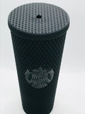 Starbucks Black Textured Studded Tumbler with Lid no Straw