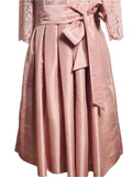 EUC Jessica Howard Dress Formal MOB Prom Rose Gold/Blush Pink Ladies 12