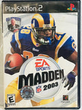PlayStation PS2 Game Madden 2003 + 2002 Bonus Disc see detail