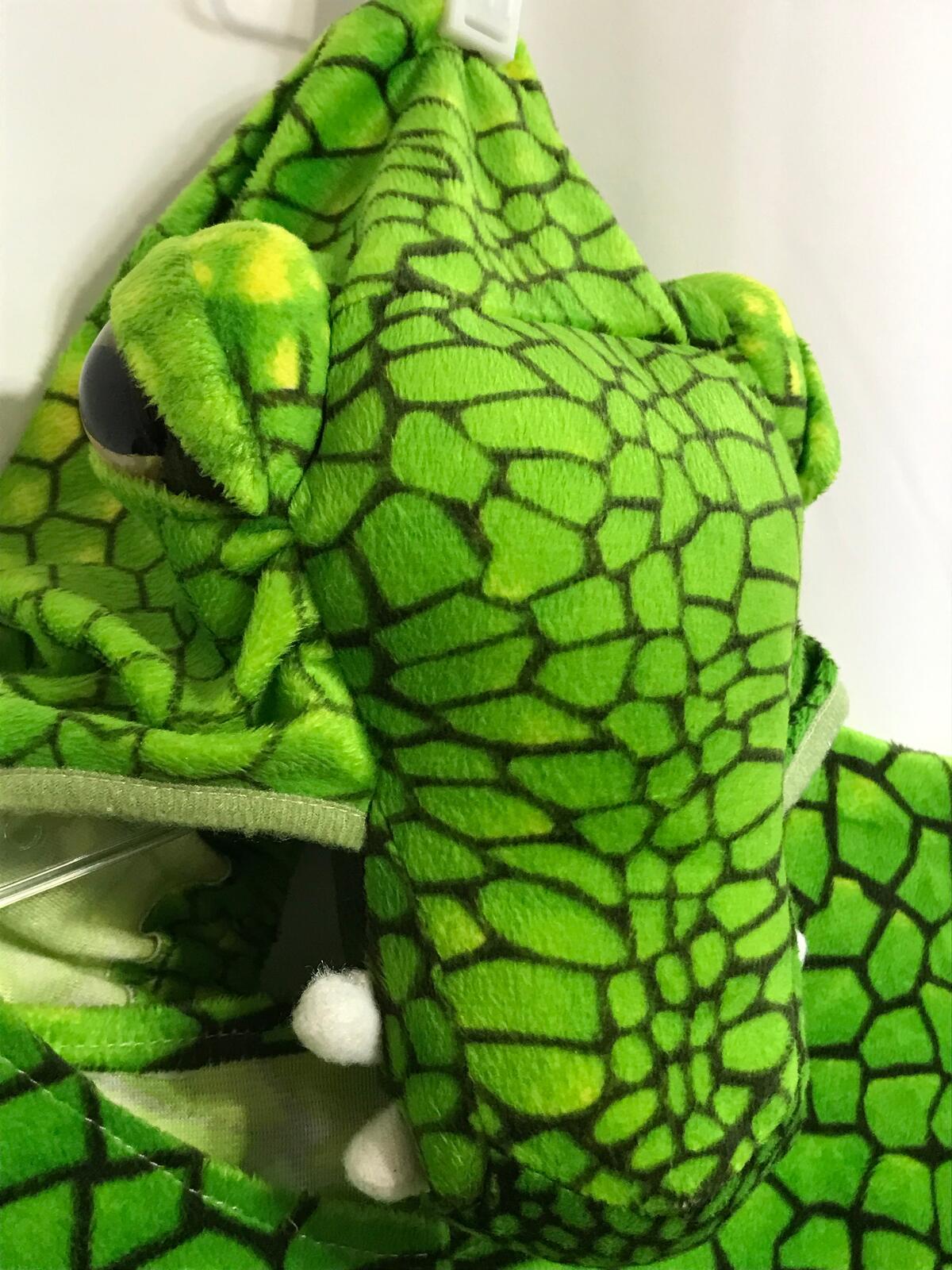 Green Crocodile Costume Kids Size 2-4 Unisex