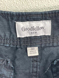 Goodfellow & Co.  Cargo Shorts, Black, Men's small 30"