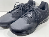 FILA Black Memory Foam Lace-Up Sneakers Men 10