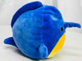 Squishmallows 8" Swish Blue Swordfish Freshly Laundered