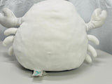 Squishmallows 8" Magela White Crab w/ Tie Dye Belly Freshly Laundered