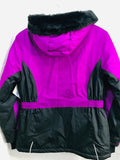 ZeroXposure Ski Coat Purple Black Girls 10/12