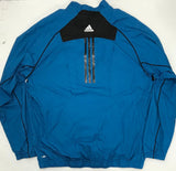 adidas Blue Lightweight Pullover Windbreaker Jacket Men L