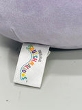 Squishmallows 8" Bibiana Purple Butterfly Lt Wear Damage Freshly Laundered
