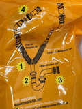 SnappyTrap All-In-One Drain Kit for Double Bowl Kitchen Sinks