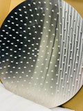 NEW! 16" Shower Round Head High Water Flow Stainless Steel Brushed Nickel Finish