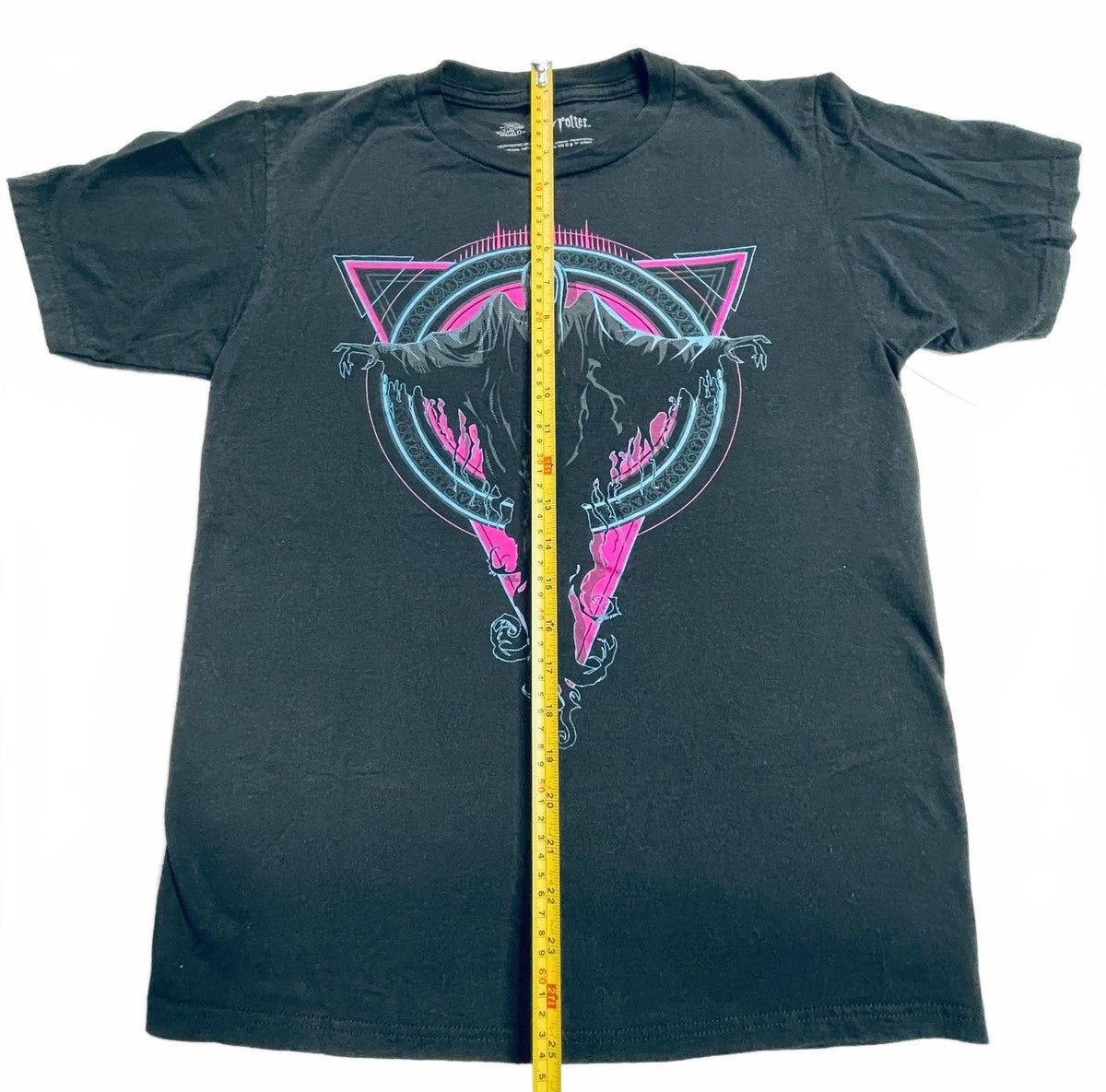 Harry Potter Wizarding World Black Graphic T-Shirt Size Adult Unisex Small