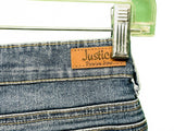 Justice Premium Jeans Girls Denim Shorts Size 14R