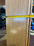 Natural Wood Narrow Storage Cabinet 15 x 15 x 35 in PICK UP ONLY