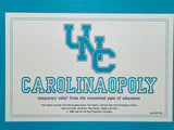 1988 Carolinaopoly Board Game 3rd Edition UNC Monopoly Themed