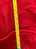 Red Plush Felt Christmas Santa Gift Bag XL36" l x 24"w