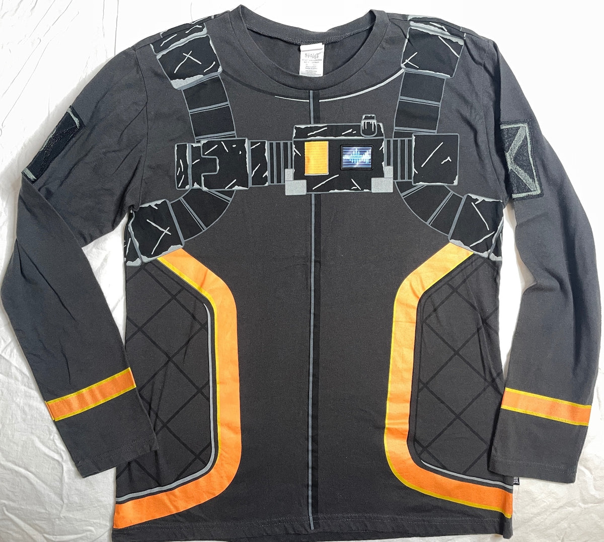Halloween Fortnite Black Long Sleeve Shirt Adult Large