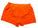 Tek Gear Orange Athletic Shorts with Pink Drawstring Girls XL (14/16)