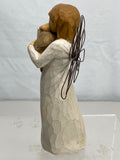 Willow Tree Angel of Friendship Figurine with Wire Wings