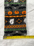 Halloween Themed Juniors Large Gray Leggings with Ghost, Bat