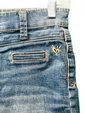 Justice Premium Jeans Girls Denim Shorts Size 14R