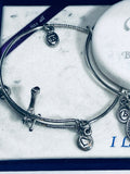 Bella Perlina I Love My Dog Charm Bracelets Set of 3