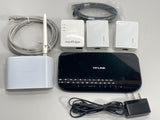 TP-Link 8-Port Gigabit Desktop Switch TL-SG1008D with Netgear Powerline AV500
