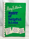 Vintage 1979 Mary Ellen's Best of Helpful Hints Household Tips Book
