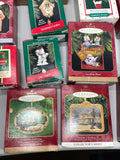 21 Hallmark Keepsake Christmas Ornament Lot Variety 1986-2008