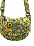 Vera Bradley Lizzy Crossbody Bag in Lemon Parfait Pattern NWT