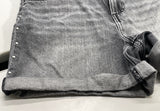 SO Girls Gray Denim Shorts with Silver Studs Girls Size 16